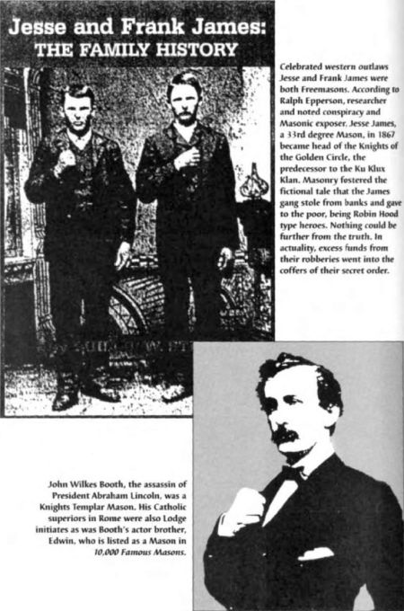 Jesse James Freemason