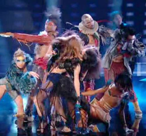 Miley Cyrus Talent Lesbian Kiss