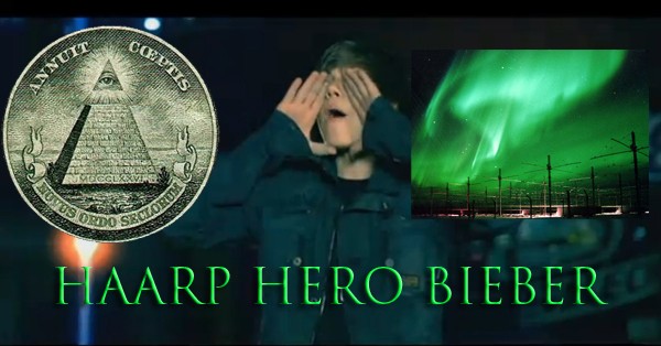 Justin Bieber Haarp Hero