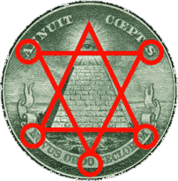 Red Star Illuminati Seal