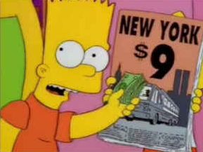 Bart Simpson, 9/11