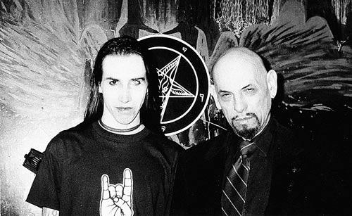 Marilyn Manson and Anton Lavey