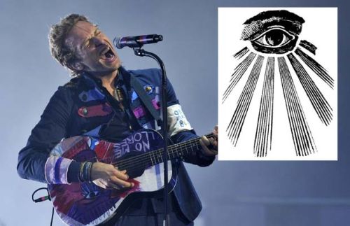 Chris Martin All Seeing Eye Guitar