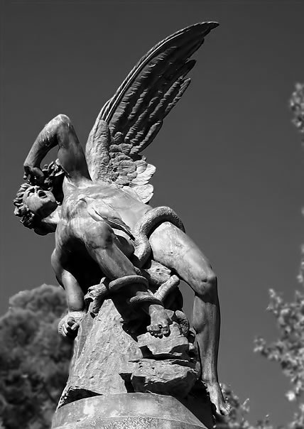 Lucifer Statue Madrid
