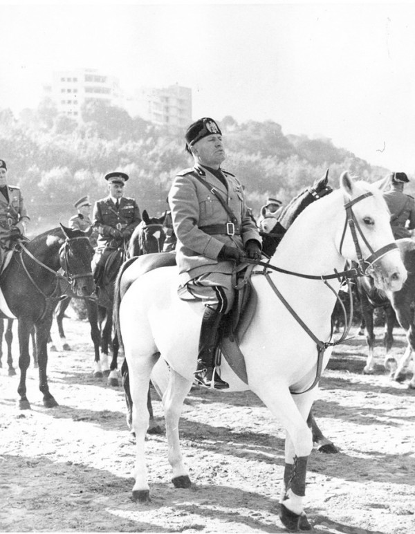Mussolini White Horse
