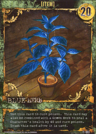 Resident Evil: Blue Herb.
